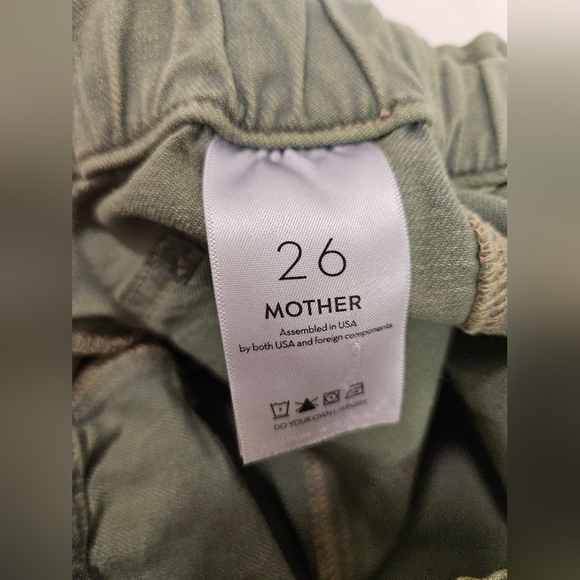 Mother The Springy Ankle Loden Frost Green Cargo Size 26 - Picture 13 of 14